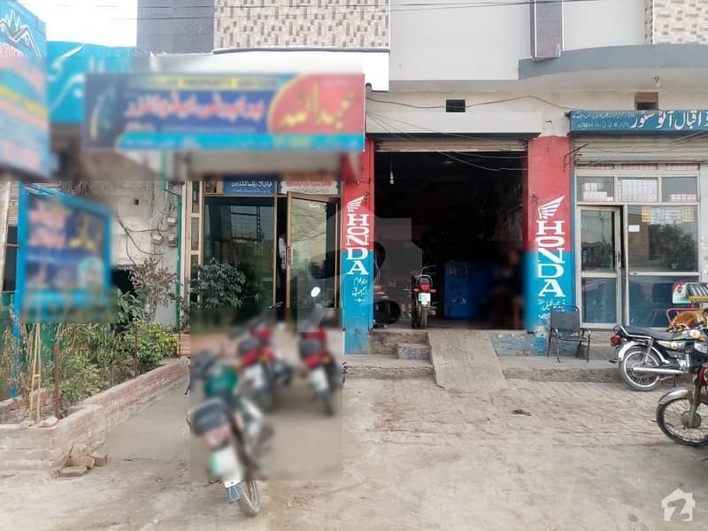 Double Storey Beautiful Corner Commercial Building Flat Available For Rent At Gt Road Okara