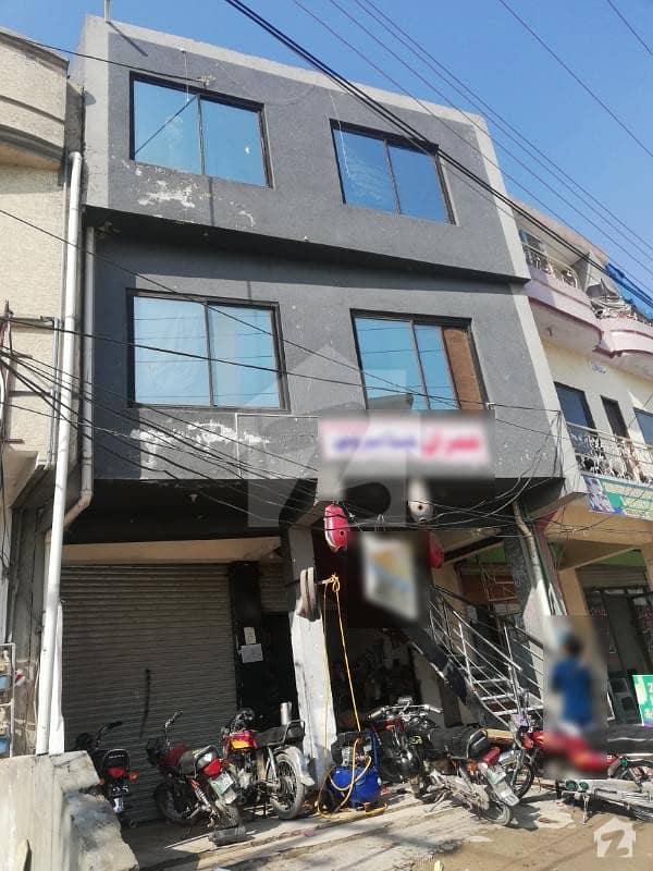 Three Storey Plaza Fro Sale In Pakistan Town Good Rental Income 2 Ground Shops 2 Flats