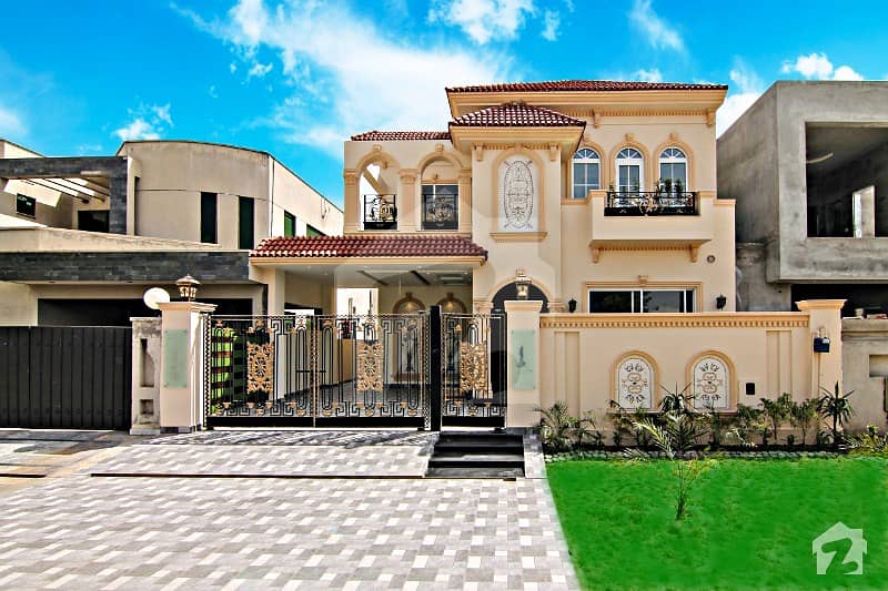 Near Park 10 Marla Bungalow Full Basement Faisal Rasool Design For Sale At Prime Location
