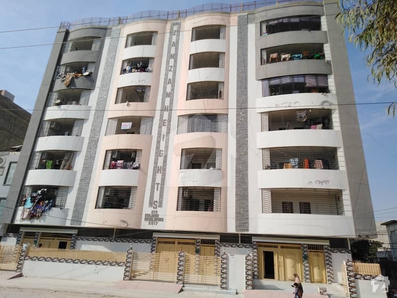 Zam Zam Heights Unit No. 6, 1237 Sq Feet Flat For Sale 6th Floor In Latifabad Hyderabad