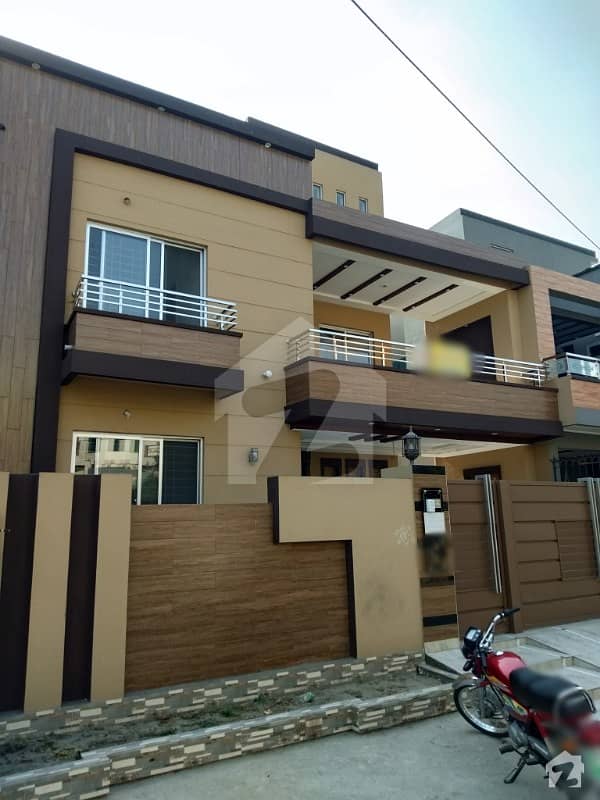 10 Marla Brand New Beautiful House For Sale At Hot Location Near Wapda Town Round About