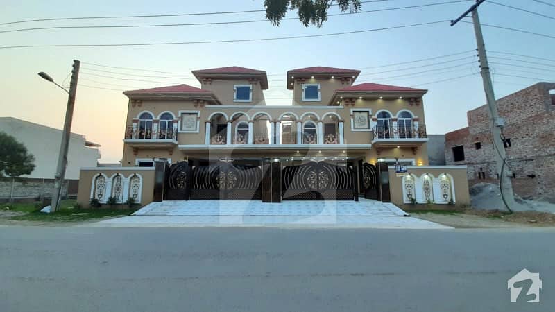 Beautiful Dream House Two Side 50 Feet Road Double Storey 6 Beds Brand New House Is Available For Sale