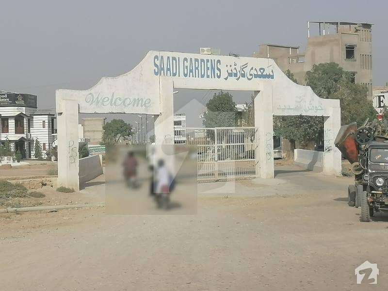 سعدی گارڈن سکیم 33 کراچی میں 10 مرلہ رہائشی پلاٹ 75 لاکھ میں برائے فروخت۔