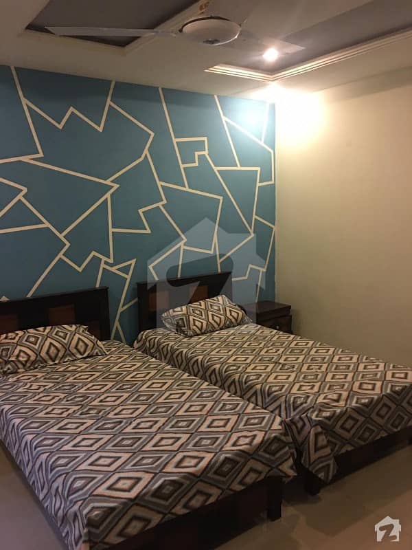 Fully Furnished Double Bed Apartment Civic Center Bahria Town ISB Available For Rent