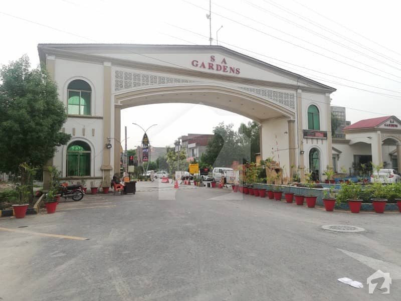 6 Marla residential Plot File is available in SA Garden phase 2 lahore punjab For Sale