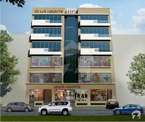 Mir Heights Facing Canal Offering Fully Furnished Single Bed Apartment For Sale In Block AA Sector D Bahria Town