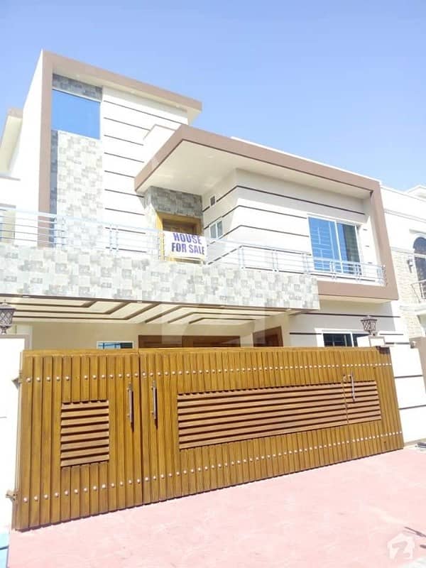Brand New Luxury Lush Double Storey 12 Marla House For Sale In Media Town Rawalpindi