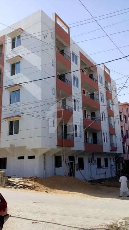 Just 35 Lac Brand New Flat For Sale Very Easy Installment In Gulistan-e-jauhar