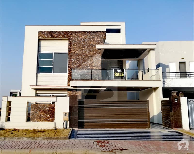 Beautiful 10 Marla Brand New House For Sale Bahria Town Phase 8 Sector F 1 Rwp