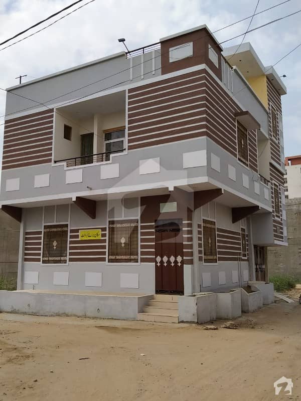 80 Sq Yd Corner G+1 House Is Available For Sale Diamond City, Gulshane
