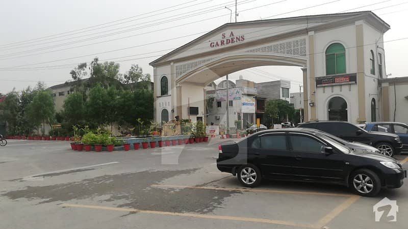 6 Marla residential plot is available in SA garden phase 2 lahore punjab