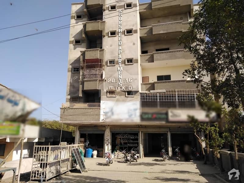 940 Feet Flat  Floor For Sale In Khursheed Town Apartment  Hala Naka