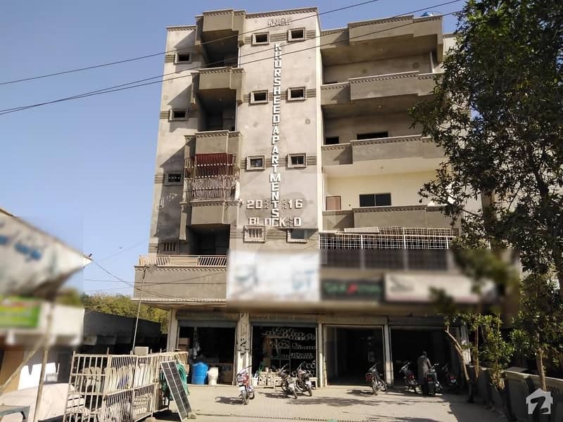 940Feet Flat  Floor For Sale In Khursheed Town Apartment  Hala Naka