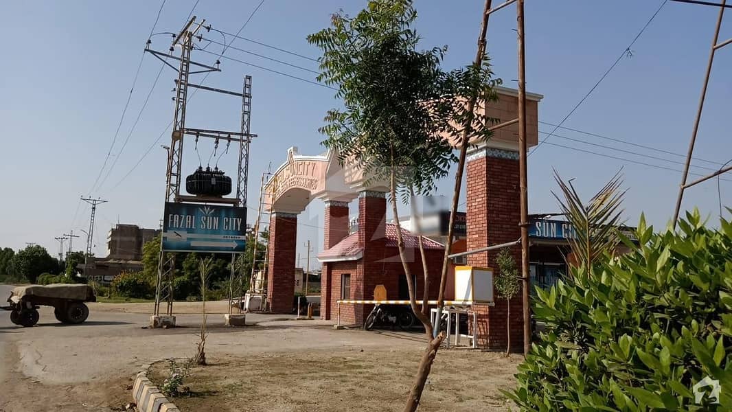 80 Sq Yard Plot For Sale Available At Fazal Sun City Housing Scheme