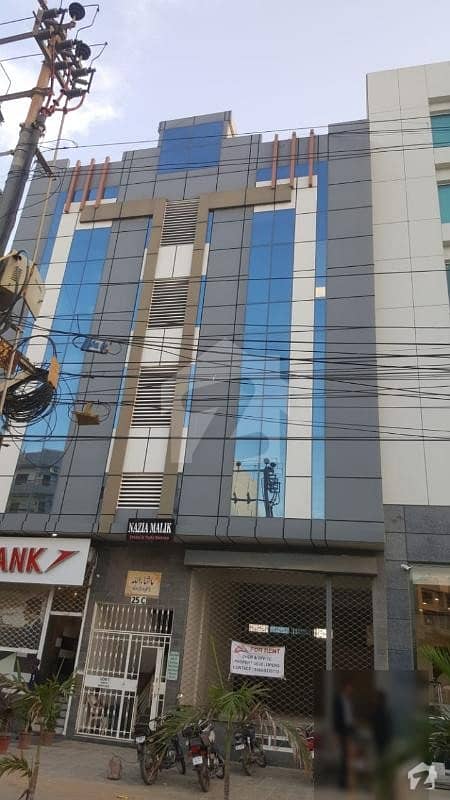 Brand New Office For Rent Glass Elevation 1020 Sq Ft On Prime Location Main Khayaban E Nishat Ittehad Commercial