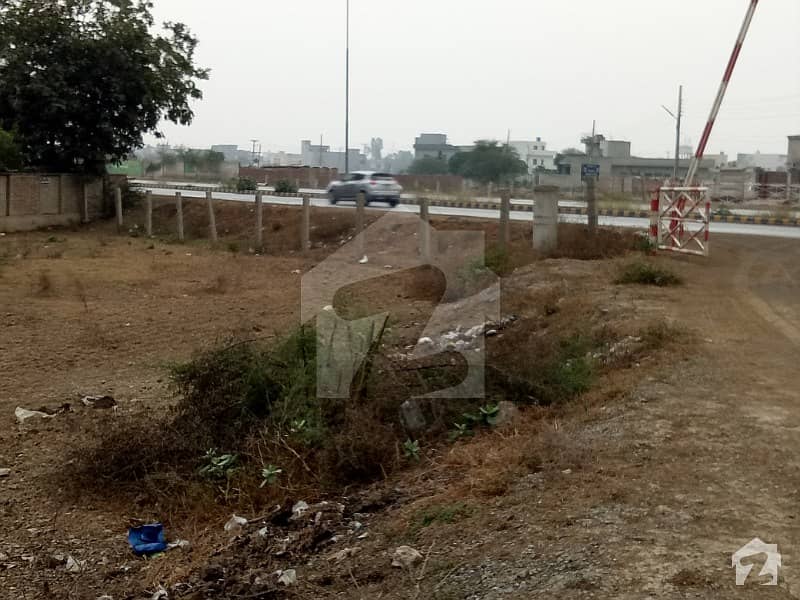 Best 24 Marla Main Motorway Link Abdul Sattar Eidhi Road 110 Feet Road Semi Commercial Plot For Sale