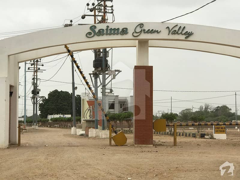 Saima Green Valley Plot For Sale In Malir