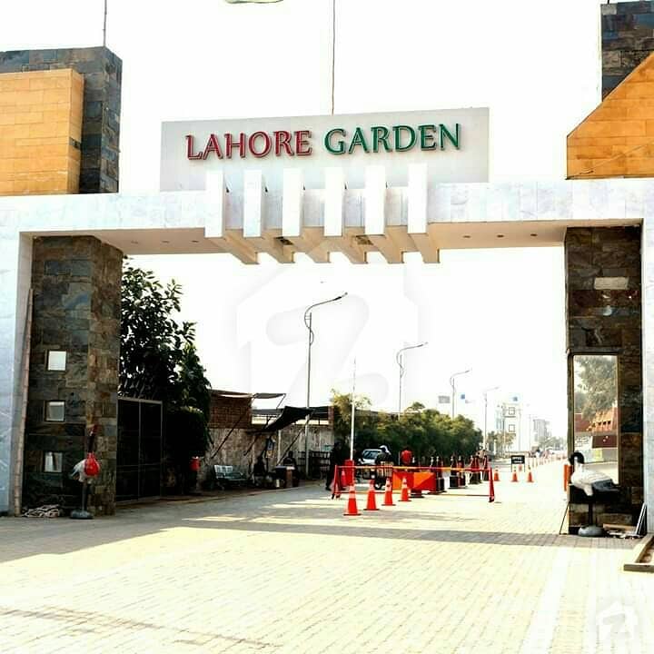 8 Marla Corner Plot For Sale In Lahore Garden Housing Society