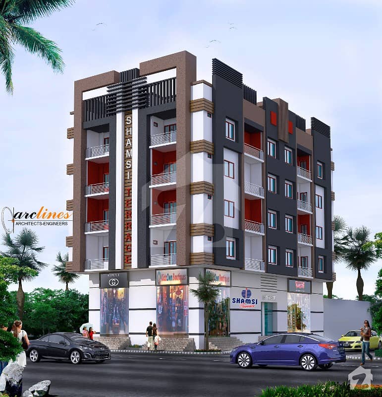 Shamsi Terrace New Construction Flat Available For Sale Prime Location