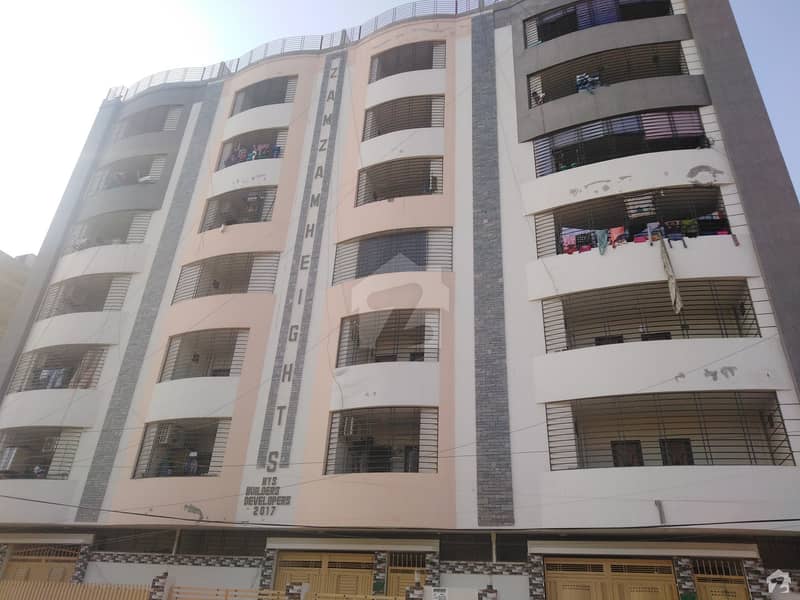Unit No. 6, Zam Zam Heights, 1237 Square Feet Flat For Sale In Latifabad Hyderabad