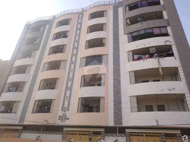 1130 Square Feet 4th Floor Flat For Sale In Zam Zam Heights Unit No 6 Latifabad Hyderabad