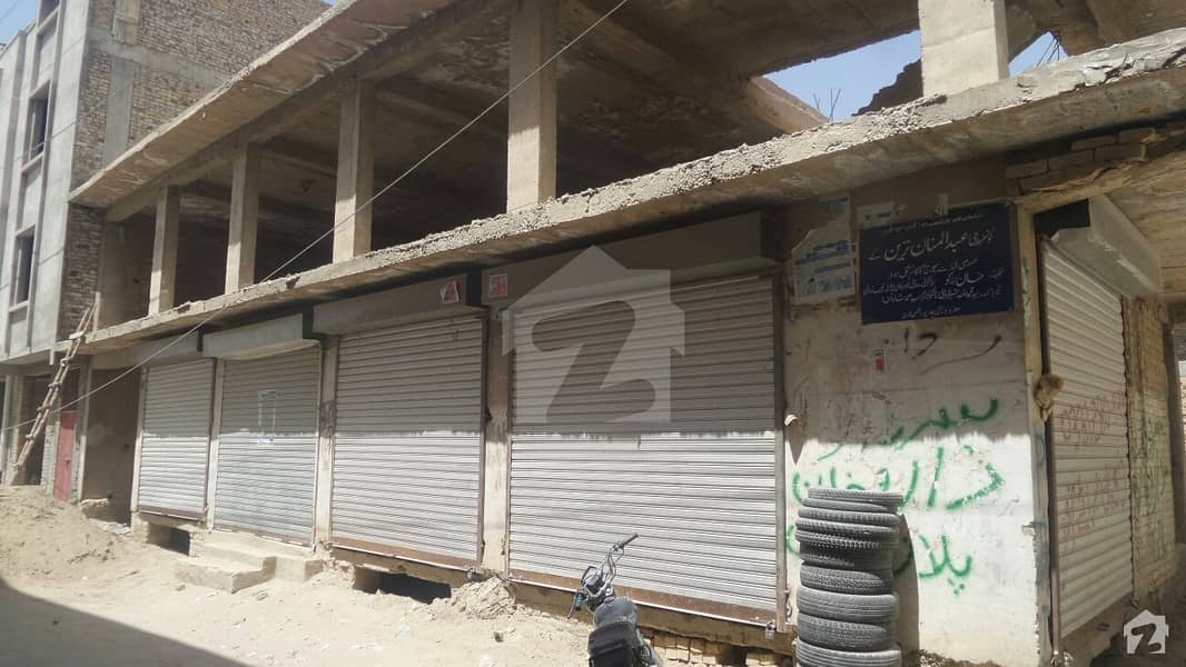Shop For Sale With Basement At Barat Road Near Jinnah Town