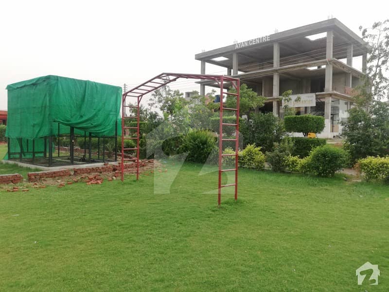 5 Marla Residential Plot Is Available SA Garden Phase 2 Lahore For Sale