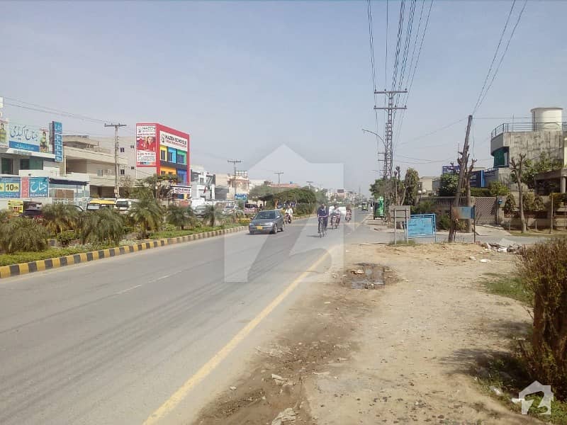 Corner Main Boulevard Of Wapda Town On 100 Feet Road Full Commercial Activity Plot Available For Sale