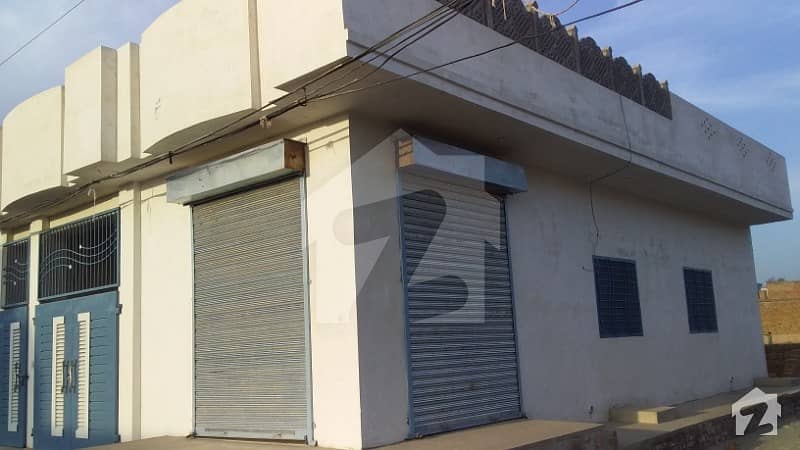 Corner House For Sale With Shop
