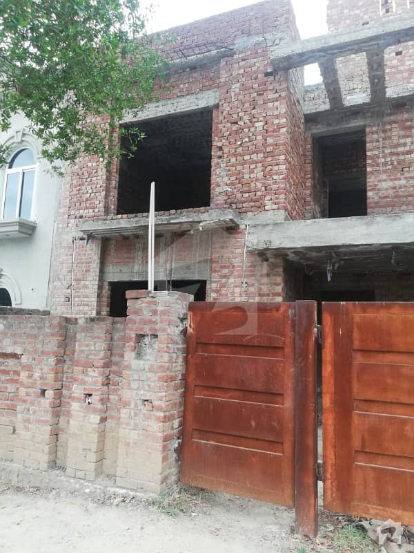 10 Marla Gray Structure House For Sale Near To Main Boulevard Central