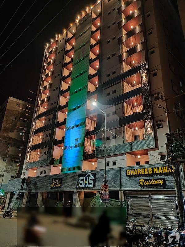 گارڈن ویسٹ کراچی میں 3 کمروں کا 4 مرلہ فلیٹ 95 لاکھ میں برائے فروخت۔