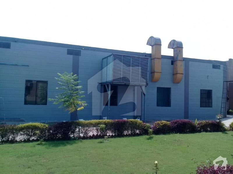 جی ٹی روڈ لاہور میں 11 کمروں کا 16 کنال فیکٹری 13 کروڑ میں برائے فروخت۔