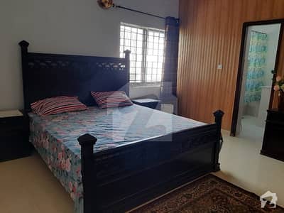 2 Beds Fully Furnished Independent Ground Portion For Rent In F 8