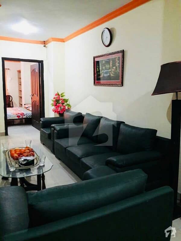 Furnished Flat For Rent With 2 Bedroom  Bahria Town Phase 8 Rawalpindi