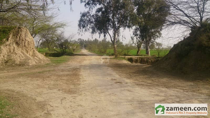 8 Kanal Agriculture Land For Sale Off Burki Road Near Allama Iqbal International Airport