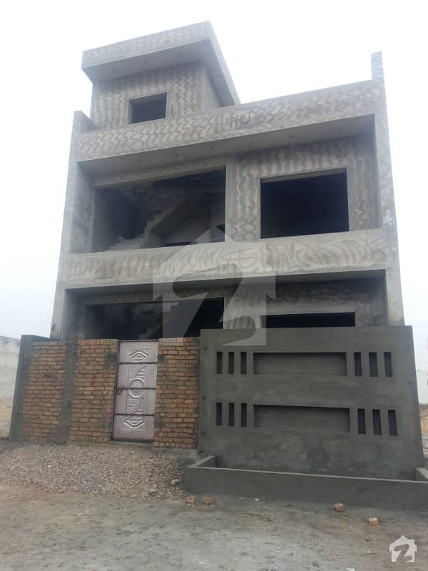 5 Marla Grey Structure  Double  Storey House For Sale