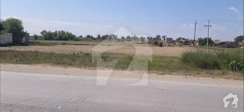 Commercial Agriculture Land For Sale In Talagang Main  Mianwali Road