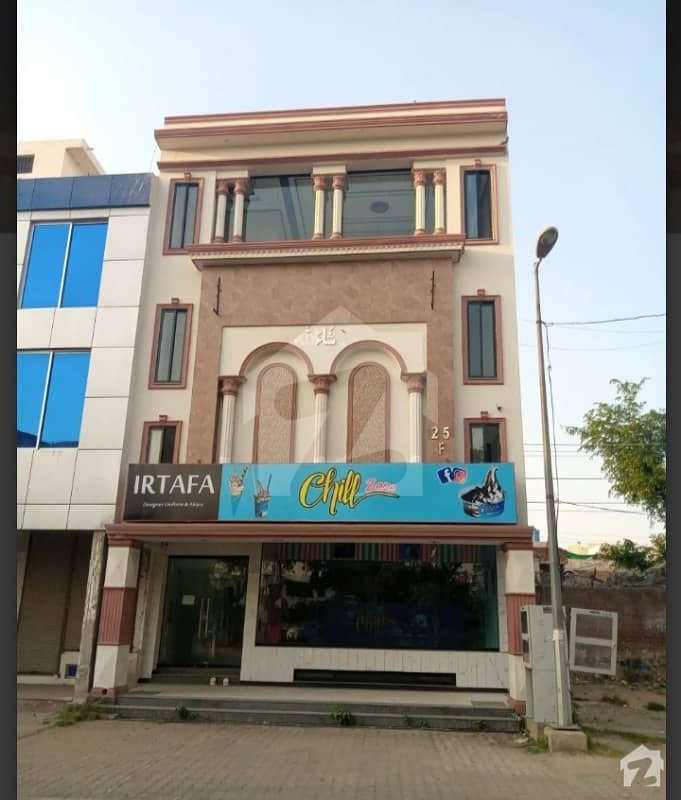 Facing Parking 4 Marla Brand New Commercial Plaza For Sale In Dha Lhr