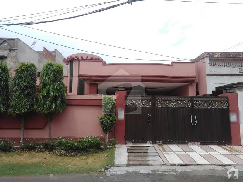 Single Storey House For Sale In Marghzar Officers Colony