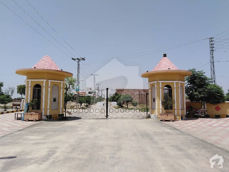 5.75 Marla Corner Plot For Sale In Gulshan E Saeed Bahawalpur