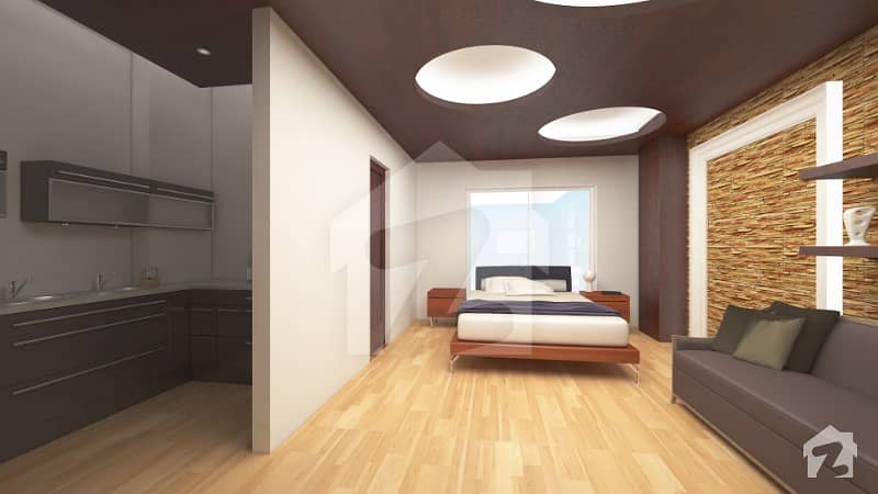 One Bed Apartment Creative Interior Design Semi Furnished On 15 Year Easy Installment Plan