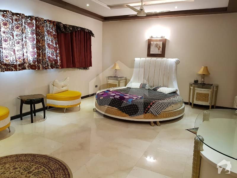 4 Kanal Beautiful Full Furnished Luxury Bungalow With Basement Swimming Pool For Sale Sector B Bahria Town Lahore