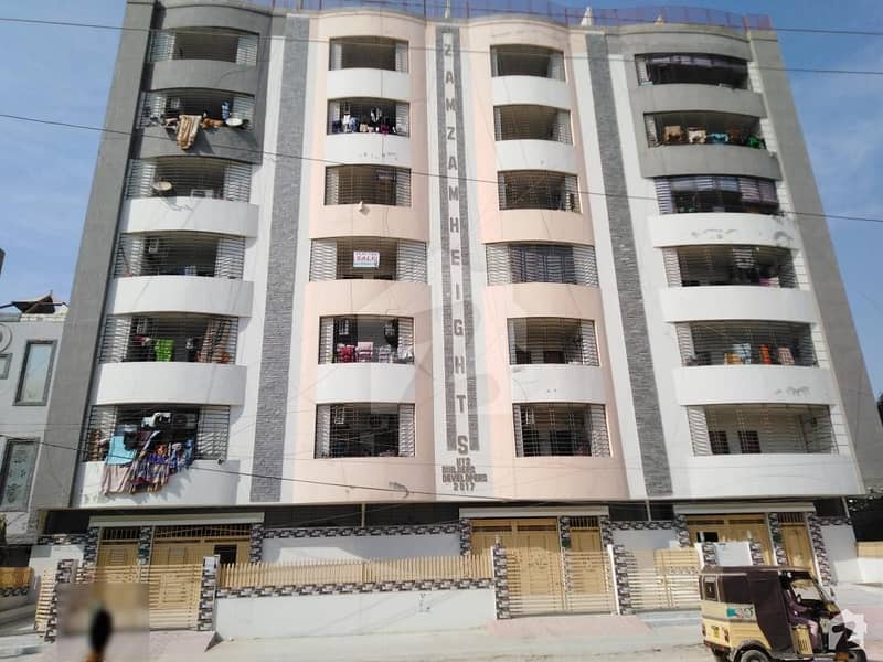 Zam Zam Heights Unit No. 6, 1237 Sq Feet Flat For Sale 6th Floor In Latifabad Hyderabad