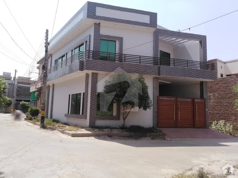 A Beautifully Built Corner Double Storey House At Good Location