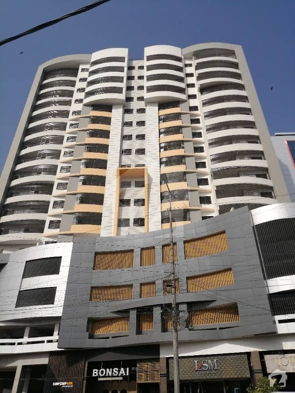 Rimco Tower Opposite Habit Showroom 2100 Sq Feet Flat Is Up For Sale On Shahra E Faisal