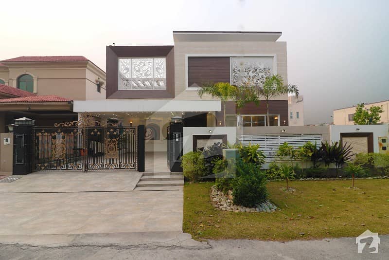 1 Kanal Brand New Straight Line Mazhar Munir Designer Bungalow For Sale Located On Prime Location Of Phase 6 Dha Defence Lahore