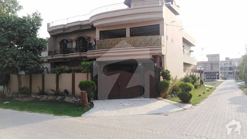 1 Kanal Corner Double Story House For Sale In Marghzar Officers Colony