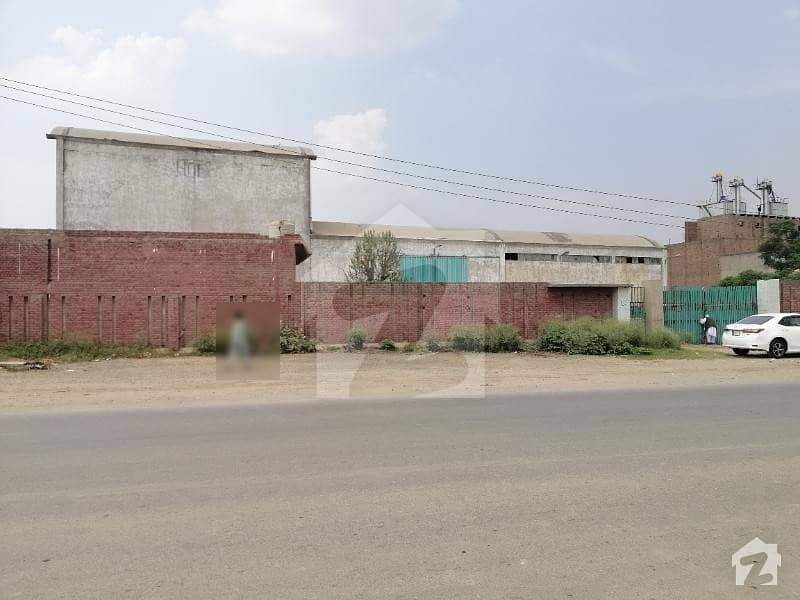 9 Kanal 18 Marla Industrial Property For Sale On Main Lahore Sargodha Rd Sheikhupura