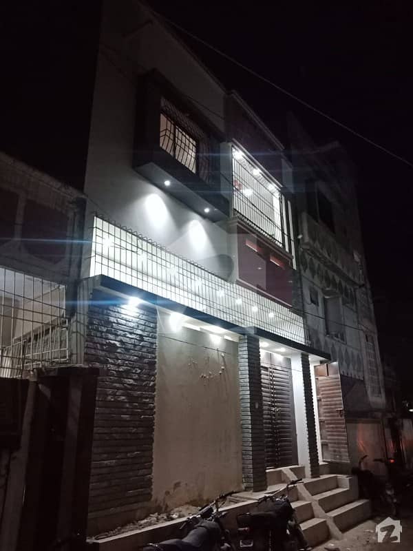 Double Storey Brand New 80 Yards House For Sale In North Karachi