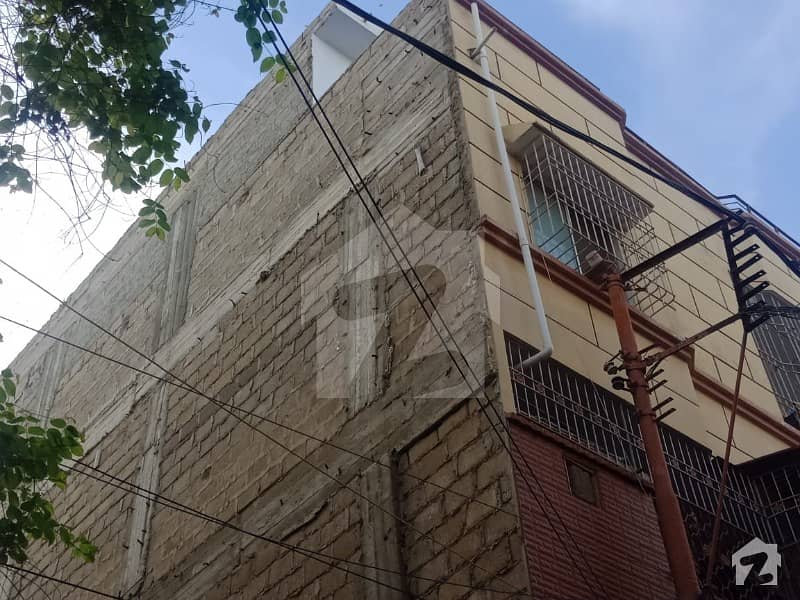 4 Storey House In North Karachi Sector 5c4  Full Rcc  G3 Building 4 Portion In Building